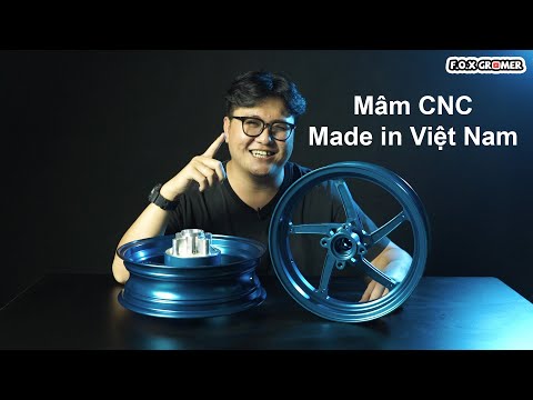 Mâm CNC AT Racing GP-5 cho MSX125 - Monkey125 | Made in Vietnam  | F.O.X Gromer