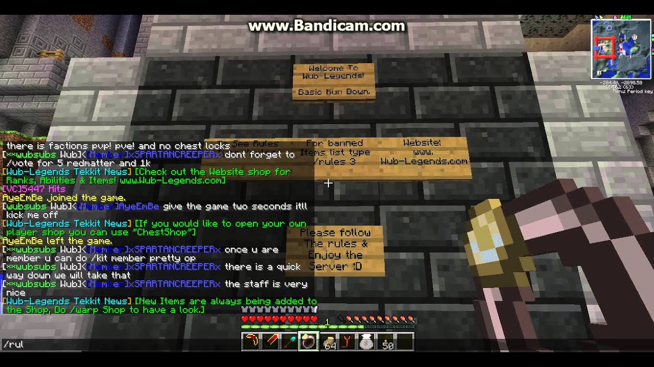 tekkit classic server review part 1 wub legends