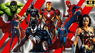 Avengers characters | Can Нou name all the Marvel characters? Name and how old they are ? #marvel