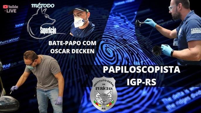 Lançamento Curso Completo PAPILOSCOPISTA IGP RS Método SuperAção