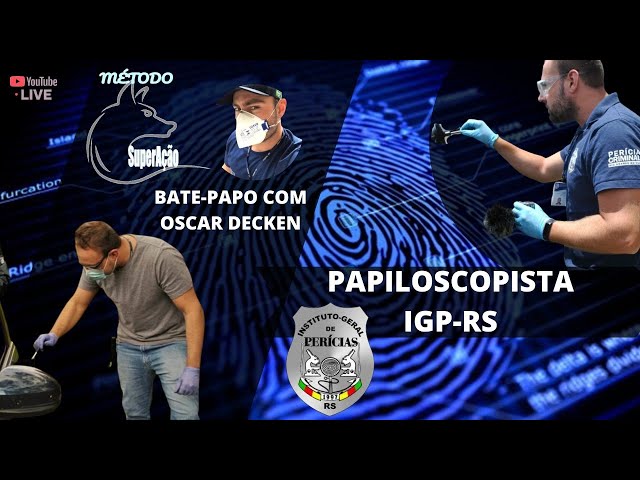 Lançamento Curso Completo PAPILOSCOPISTA IGP RS Método