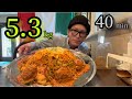 【大食い】メガナポリタン5.3kg／40分のチャレンジメニューに挑戦！！【PiA】