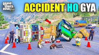 Franklin & Shinchan Ki TATA Truck Ka Accident Hua THAR RO...