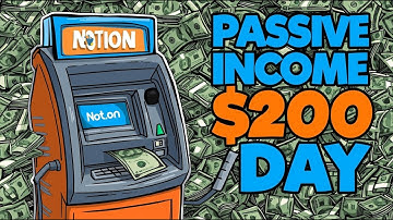 How to Make $200 a Day Selling Simple Notion Templates (Beginner Friendly)