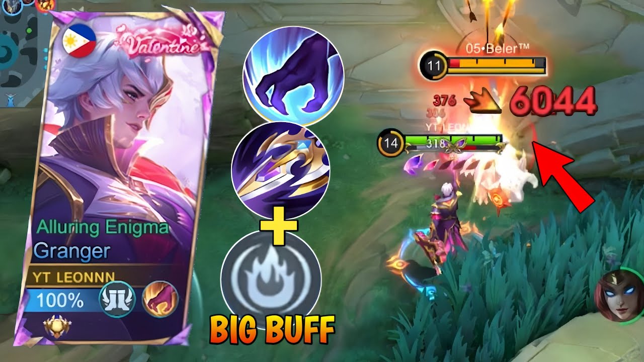 WTF GRANGER JUNGLER С НОВОЙ СТРОИТЕЛЬНОЙ КОМПЛЕКТАЦИИ С 1 ШОТА И БРУТАЛЬНЫМ УРОНОМ ЭМБЛЕМЫ 😱 (Дум...