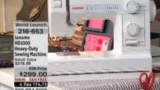 Janome HD1000 Heavy-Duty Sewing Machine