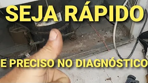 Quando o freezer não está congelando?