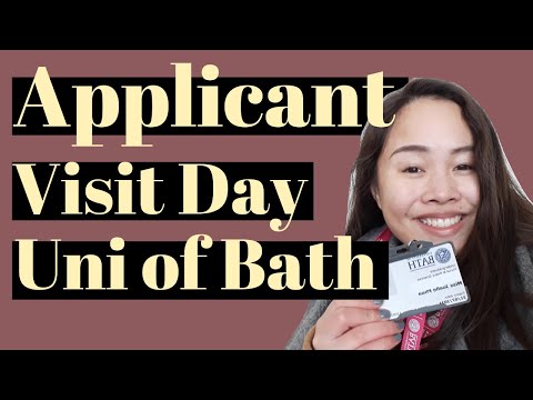 What's a Uni of Bath Applicant Visit Day Like? | #BelongAtBath