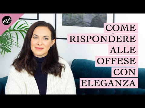 Video: Come Rispondere Argutamente