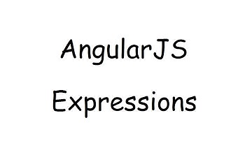 AngularJS Expressions Tutorial