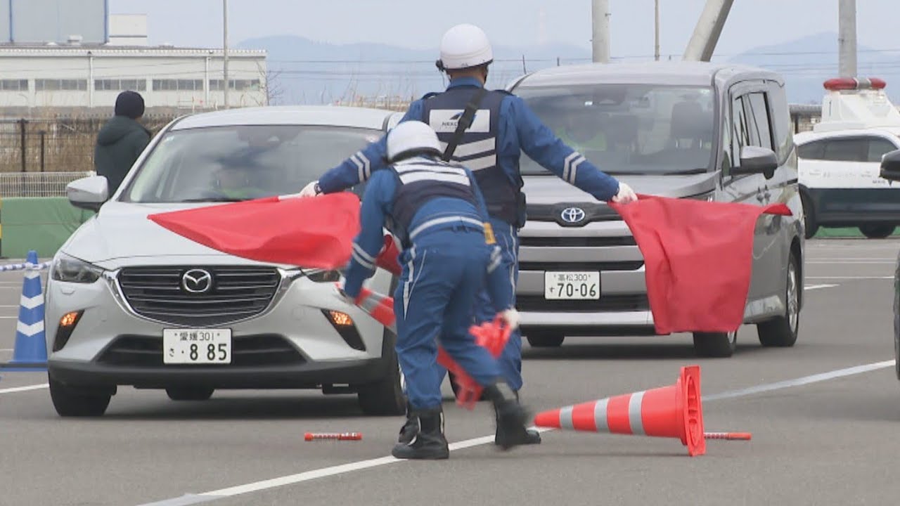 NEXCO West Japan holds first accident response competition in