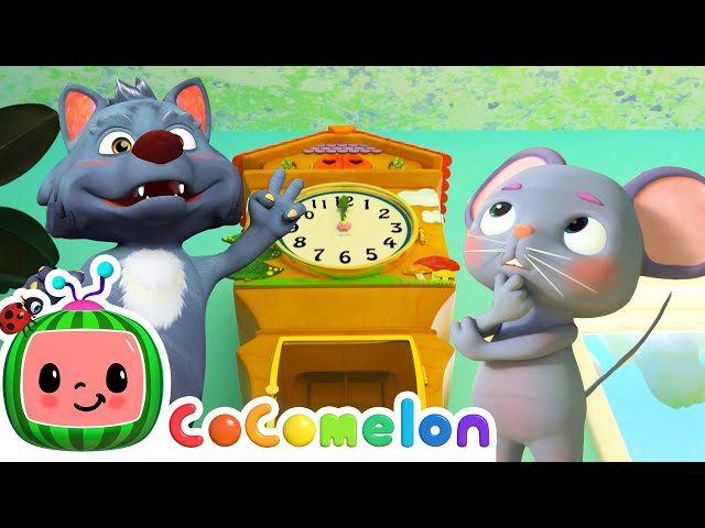 Hickory Dickory Dock | CoComelon Animal Time | Animals for Kids class=