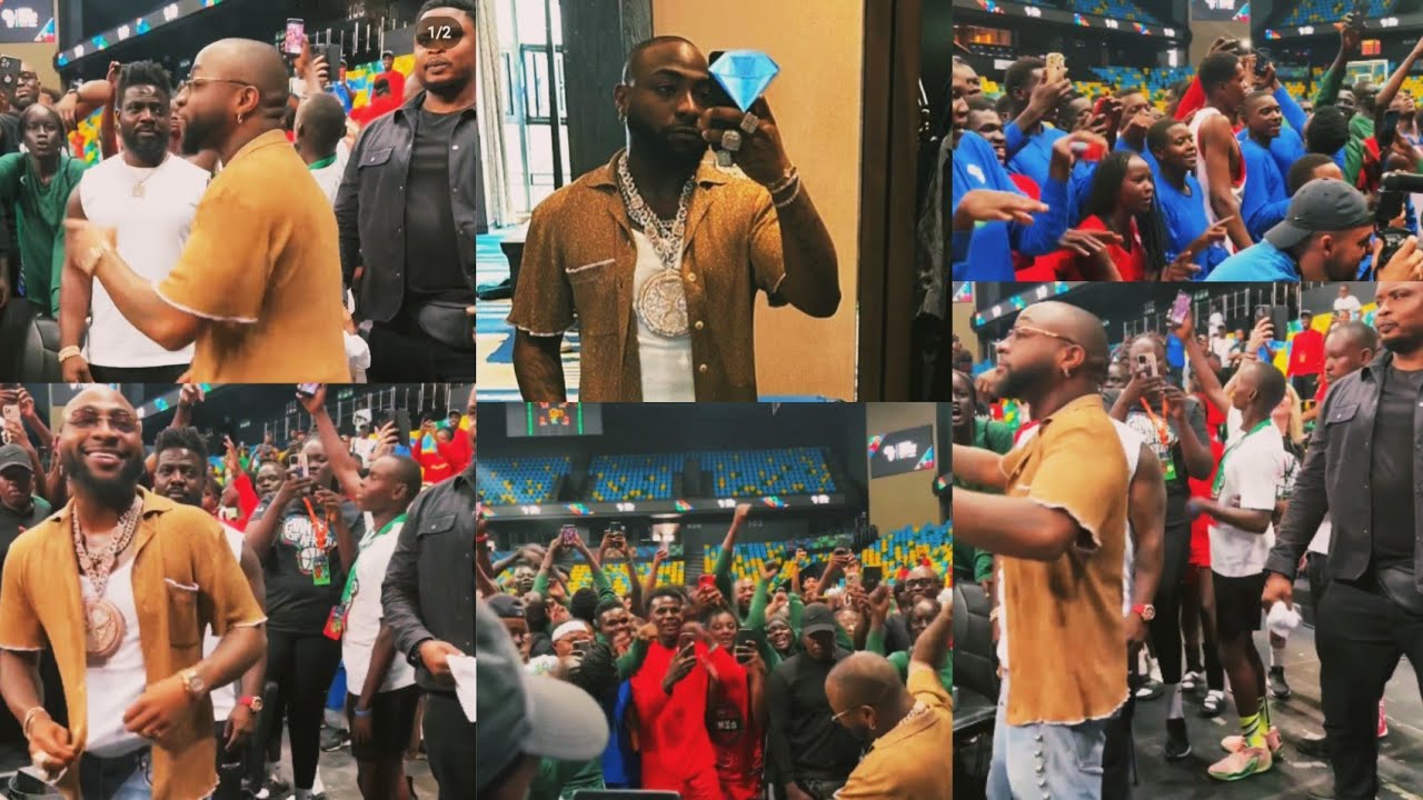 Wow See how Davido Chioma were received by teamchivido fans in Kigali ...