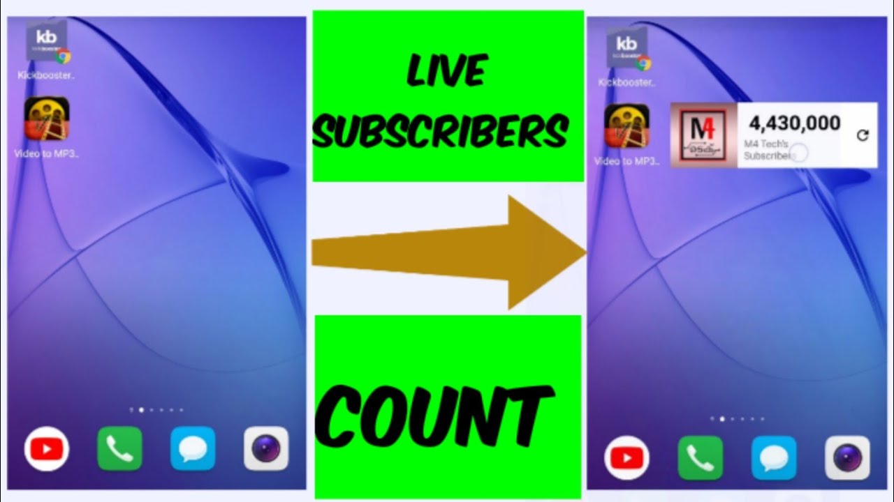 How To Get Live Subscribers Count In Home Page In Malayalam YouTube