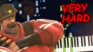 Soldier of Dance (Kazotsky Kick TF2) - VERY HARD PIANO TUTORIAL