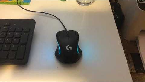 NEW LOGITECH G300S MOUSE!!