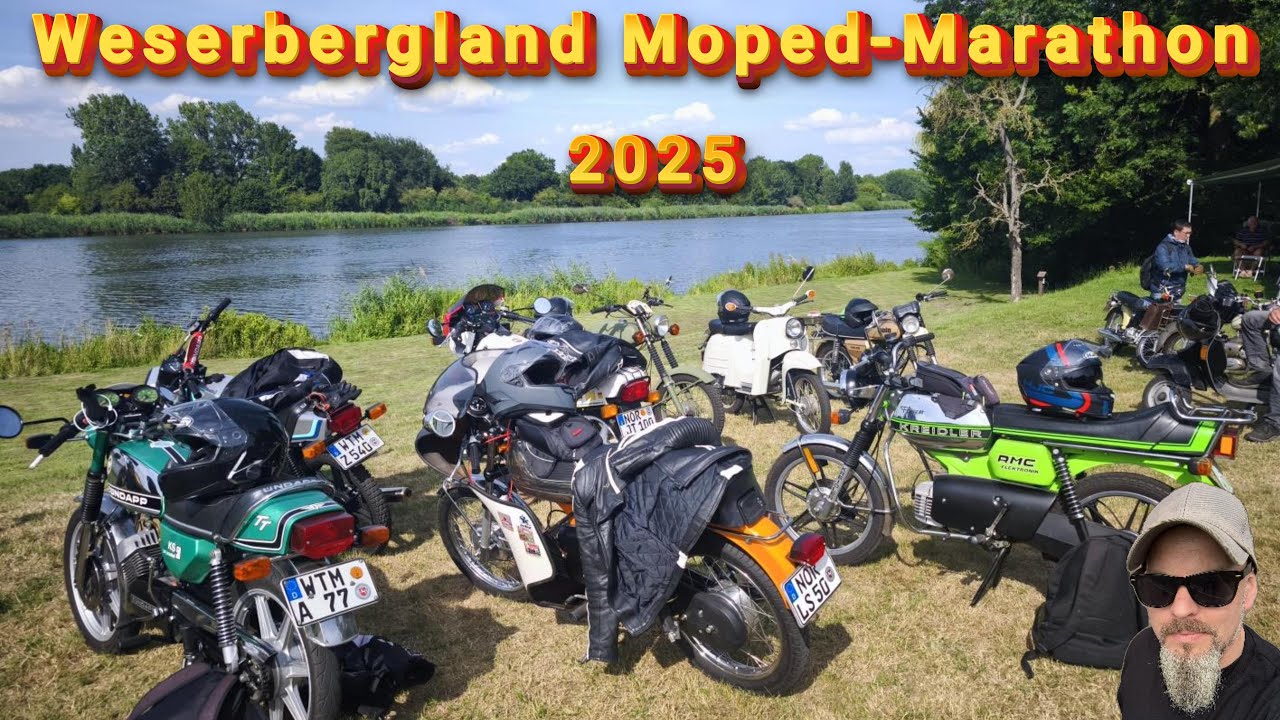 Weserbergland Moped-Marathon 2025 | Hält die Technik?