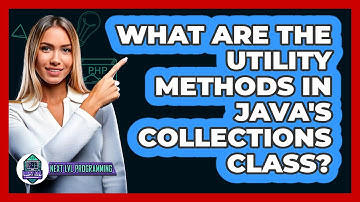 What Are The Utility Methods In Java