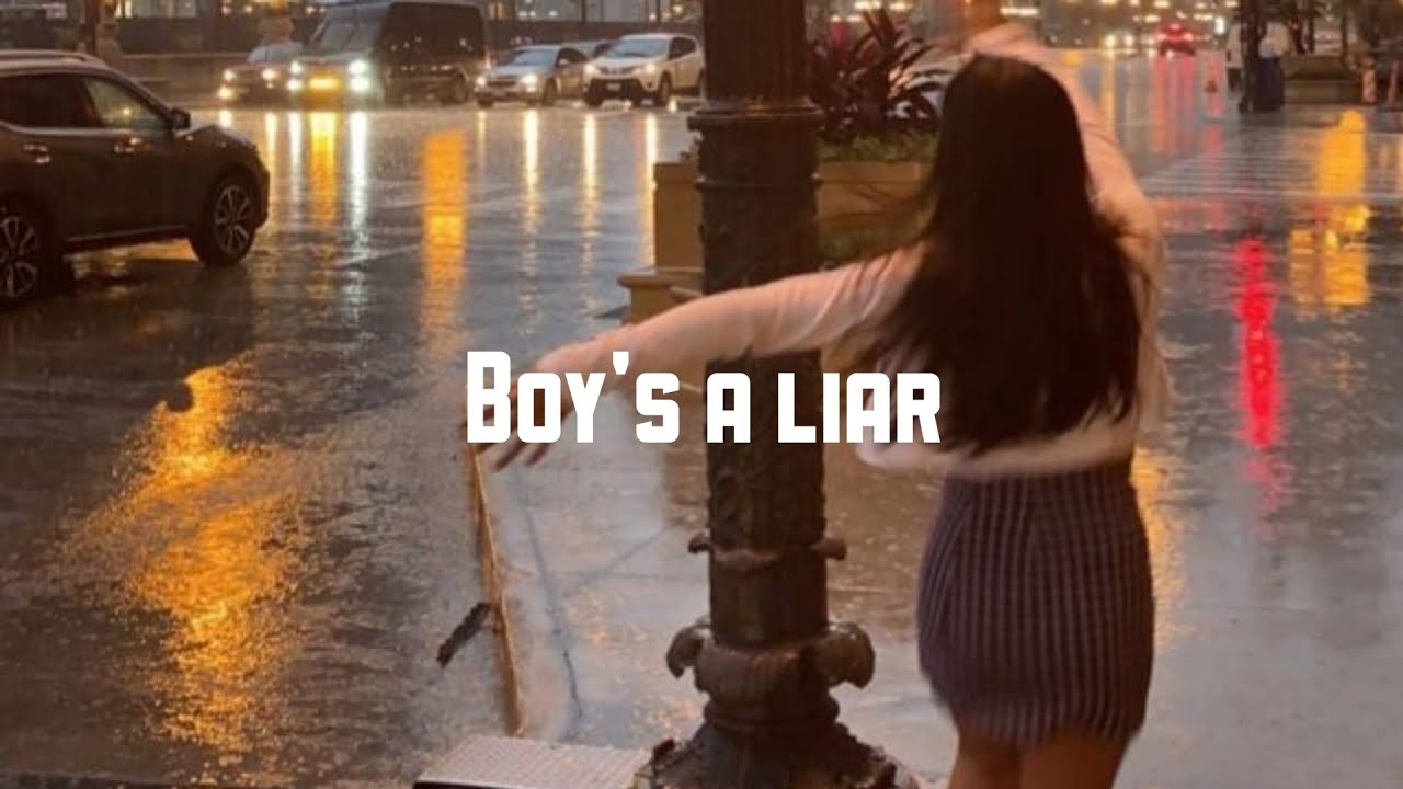 PinkPantheress - Boy's a liar ( lyrics+speed up)| The- The boy's a liar | TIK TOK SONGS