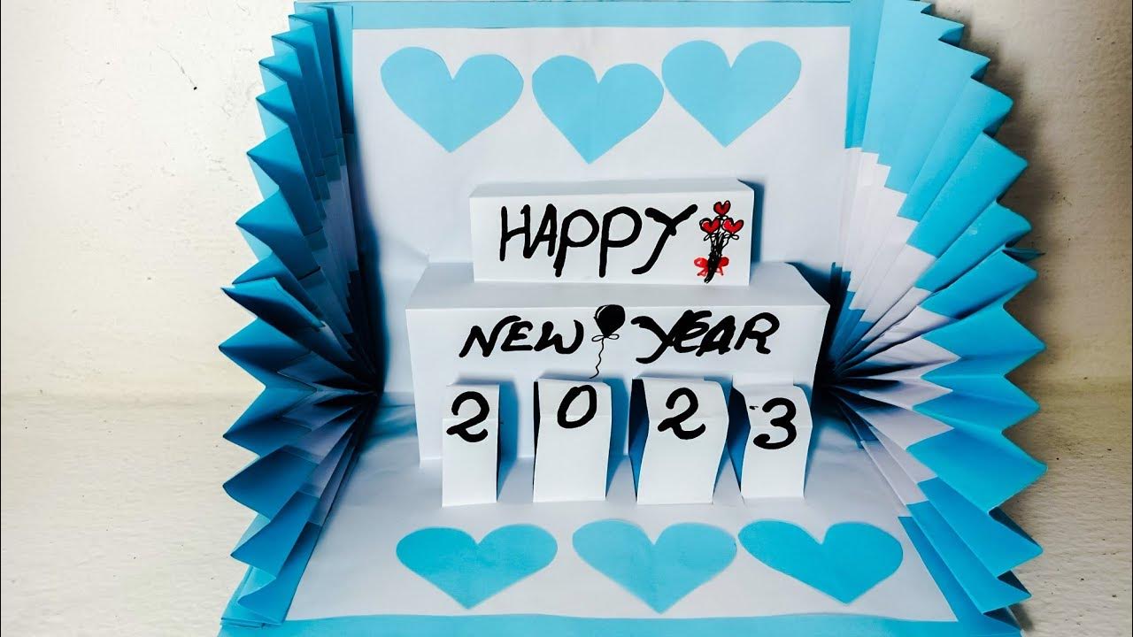 New Year special Paper Card Greetings Paper Card Paper Card Diy Paper Card YouTube