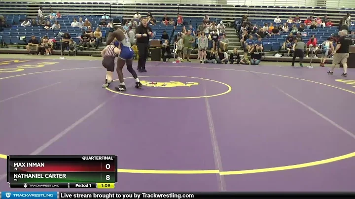 119 Lbs Quarterfinal - Max Inman, IN Vs Nathaniel ...