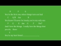 You're My Best Friend by Queen - Lyrics & Chords