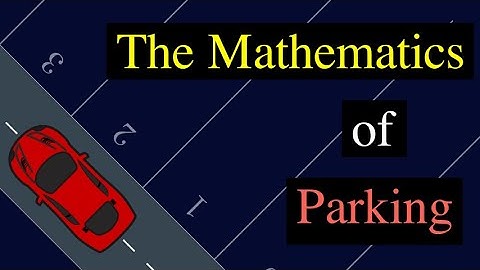 When to stop being greedy and just park | Optimal stopping and dynamic programming