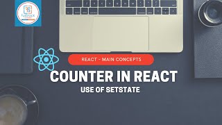 How to create a counter in react on button click.