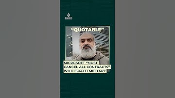 Microsoft “must cancel all contracts” with Israeli military
