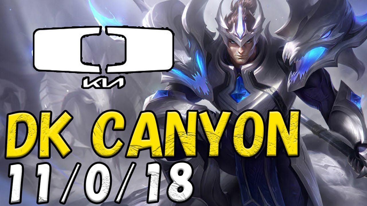 DK Canyon ジャーヴァンIV(Jarvan IV) VS リー・シン(Lee Sin) JG patch 13.5 KR RANK