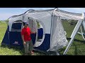 How to setup Coleman Elite Weathermaster tent 6P