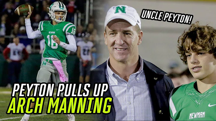 Permanent Link to Peyton Manning Watches Arch Manning DOMINATE With 6 Touchdowns! Freshman Quarterback Is TOUGH ?