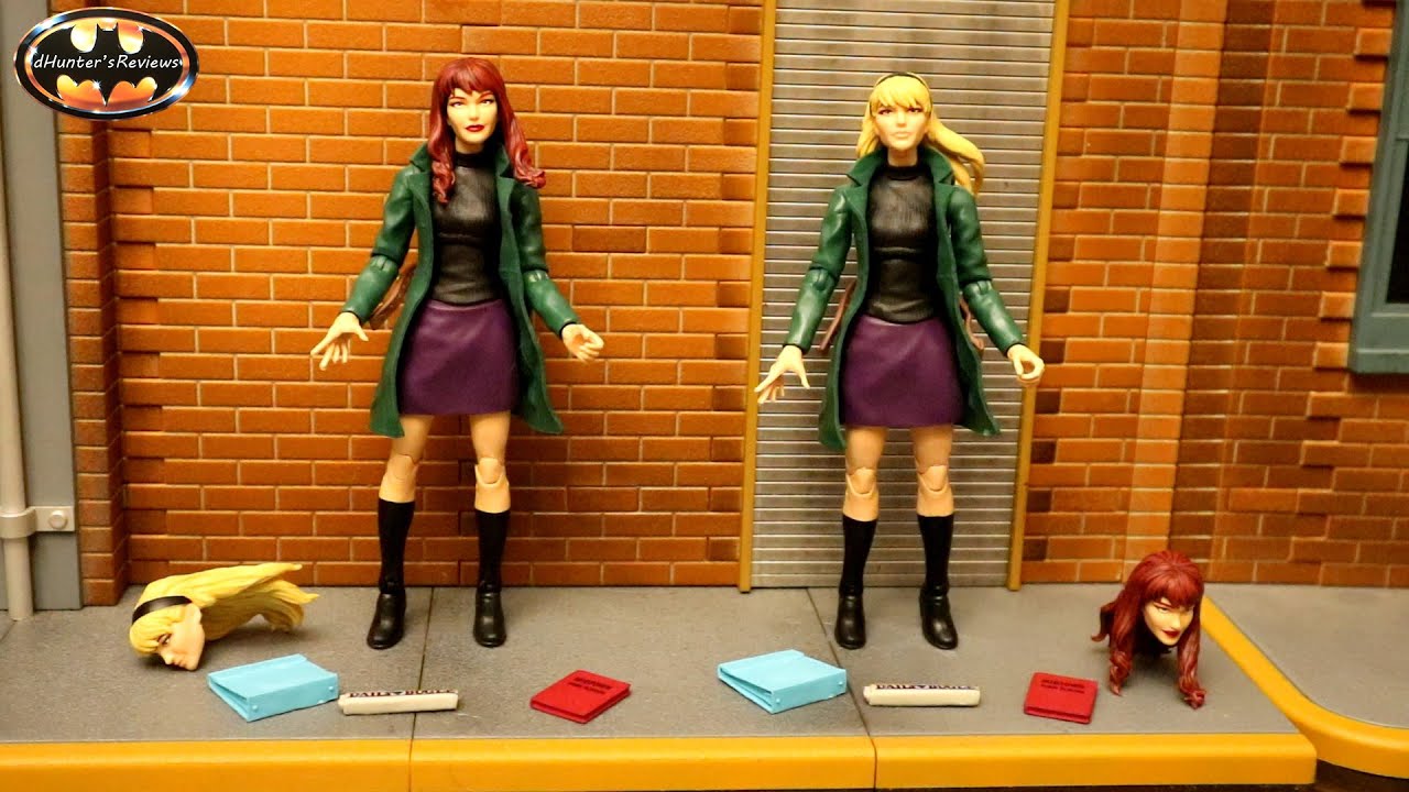 Hasbro Marvel Legends Gwen Stacy or Mary Jane Spiderman The Animated Series  Spiderman Action Figure