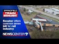 Ohio Senator visits Springfield train derailment site, promotes railway safety bill | WHIO-TV