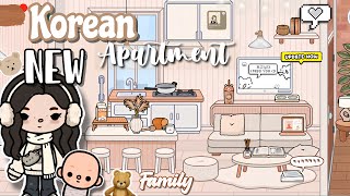 NEW Korean APARTMENT Design🧸Toca Boca House Ideas🌟NEW UPDATE [House Design] TocaLifeWorld Makeover screenshot 2