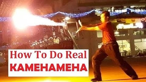 How To Do Real KAMEHAMEHA (Dragon Ball)