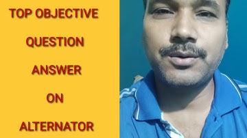 Alternator : Top Objective Question Answer Part-I