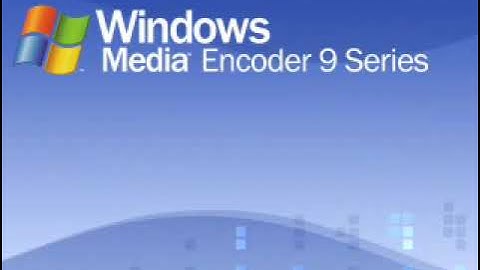 Windows Media Encoder 9 Series - Welcome Video (2002)