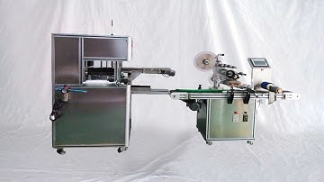 Round hotel soap wrapping machine manual&automatic integrated with labeller envoltorio de jabón