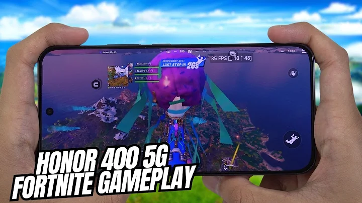 Honor 400 Fortnite Mobile Gameplay | Snapdragon 7 Gen 3