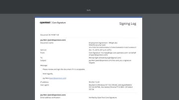 Manage Signed Documents | OpenText Core Share