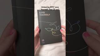 UNBOXING BTS - Love Yourself: Tear (O ver)