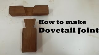 How to make Dovetail Joint |Half Lap Dovetail joint | Engineering Practices Laboratory | NEC Mech |