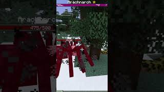 Arachnarch Boss vs Anaconda (Minecraft Mob Battle)