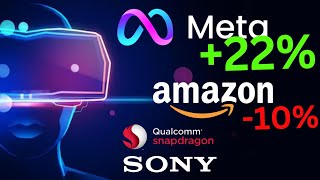 Акции Meta, Amazon, Sony, Qualcomm | Обзор отчетов | Почему растут акции