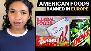 "American Foods That Are Banned In Other Countries" (mostly Europe) | reaction