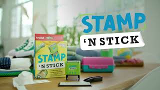STAMP 'N STICK - The FUNctional way to mark all belongings.
