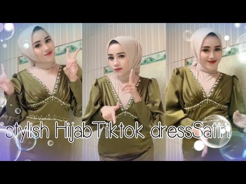 Tiktok Dress satin FYP