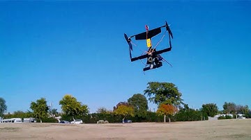 EasyVTOL New Design Maiden - MonoPhan MonoProp - Thrust Vectoring