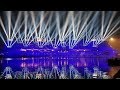 4K | Megataufe AIDAnova mit Feuerwerk und Lasershow | Meyer Werft Papenburg